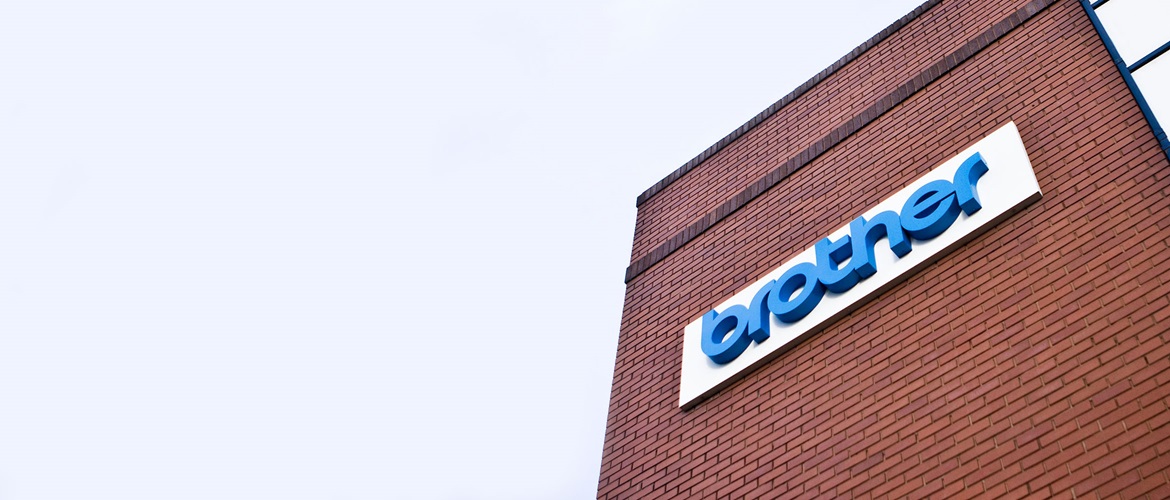 Brother-logo på bygning