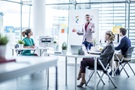kontor arbejde præsentation
