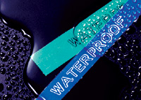 Waterproof P-touch laminated label tested to the extreme