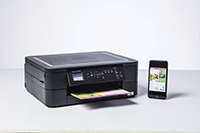 DCP-J572DW med smartphone print